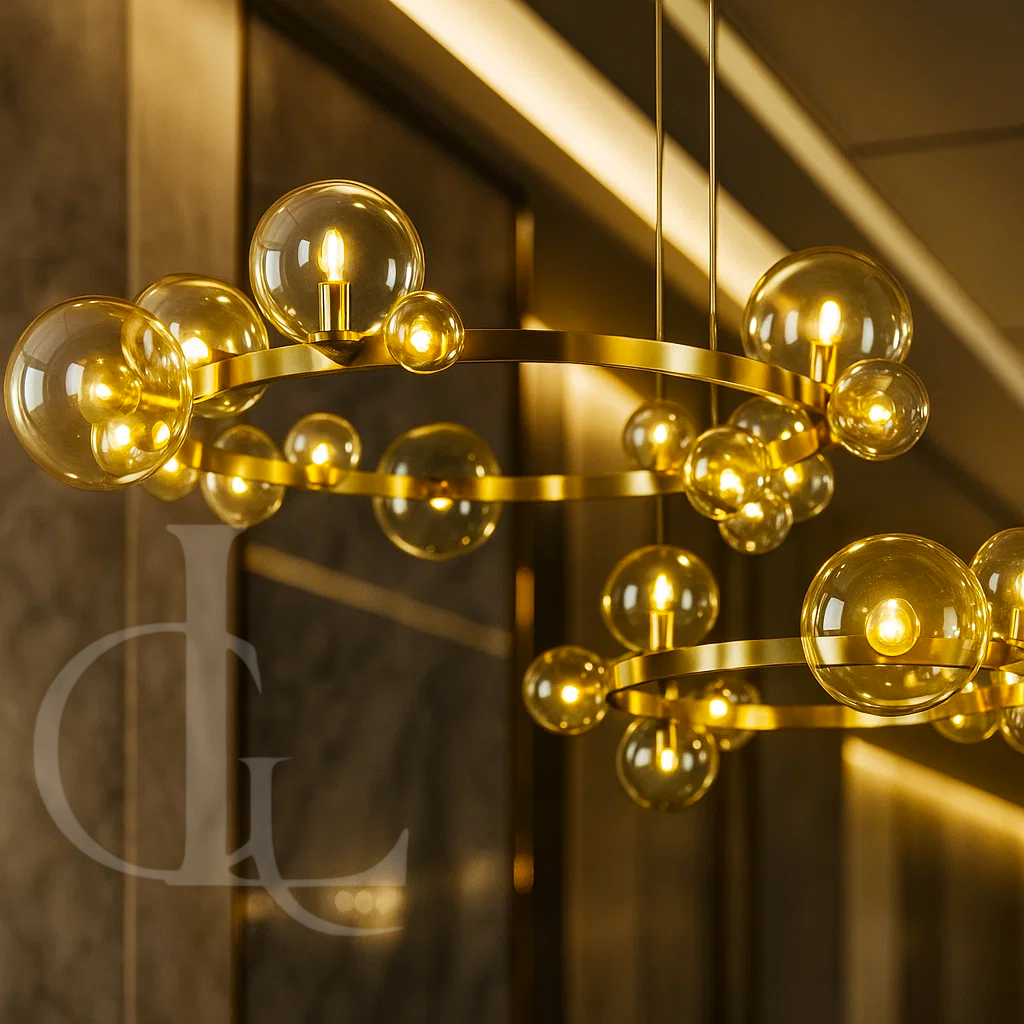 Summer Eve (Glass, Combo) Chandelier